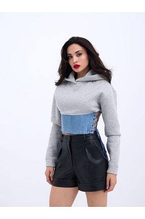 ست بالاتنه و پائین تنه طوسی زنانه Eserden - کد 930102228