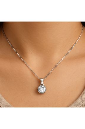 گردنبند استیل ( فولاد ) زنانه استیل (فولاد) TuQos - کد 925714174