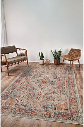 گلیم طوسی پلی استر BigArts Home - کد 899797259
