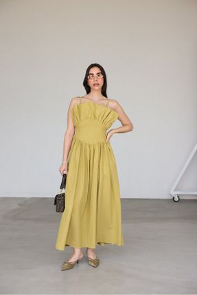 لباس سبز زنانه بافتنی Özge Özgenç - کد 930041603