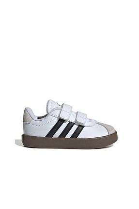 کفش پیاده روی سفید بچه گانه چرم مصنوعی adidas - کد 828100405