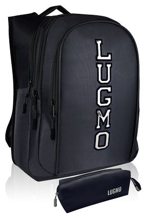 کیف مدرسه مشکی زنانه پارچه ای LUGMO - کد 751498905