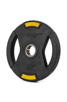 دمبل و صفحه وزنه مشکی کائوچو Usr - کد 834580918