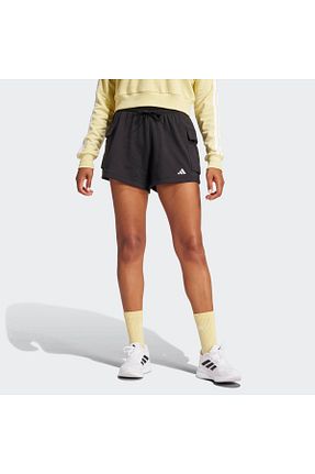 شلوارک و برمودا مشکی زنانه اورسایز adidas - کد 893280384