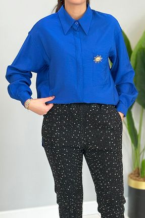 پیراهن حجاب آبی زنانه رگولار Missemramiss - کد 930066301