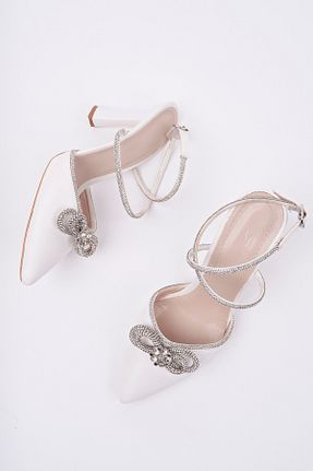کفش مجلسی سفید زنانه جیر MODA MHS - کد 930060530