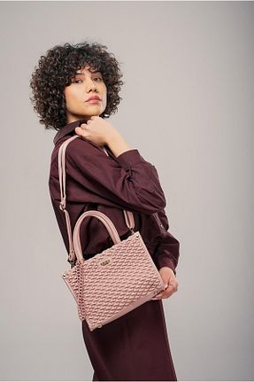 کیف دستی صورتی زنانه سایز متوسط ÇÇS - کد 930070803
