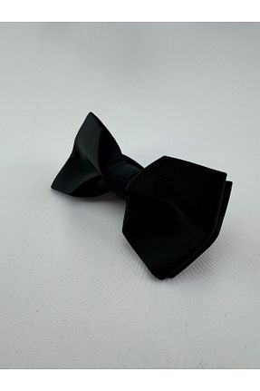 پاپیون مشکی زنانه پارچه ای Zaim Aksesuar - کد 930074678