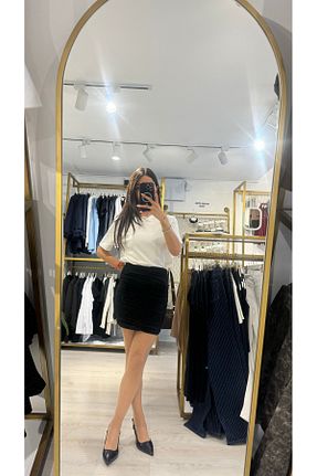دامن مشکی زنانه ساده Boutique Mint - کد 930103001
