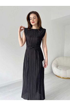 لباس مشکی زنانه بافتنی LUXLIGHT - کد 930103557