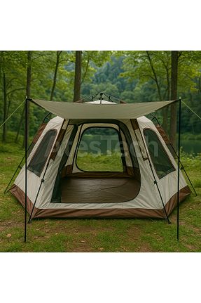 چادر بژ 4 Kişilik ve üstü AteşTech - کد 736195623