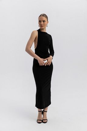 لباس مشکی زنانه بافتنی SOFT - کد 904037826