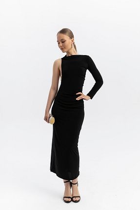 لباس مشکی زنانه بافتنی SOFT - کد 904037826
