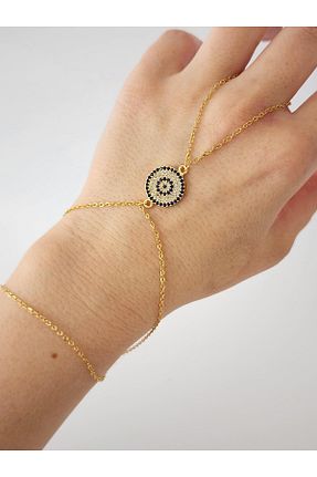 شاهمران جواهر طلائی زنانه روکش طلا hena - کد 848964384