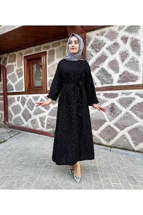 لباس حجاب مشکی زنانه Relaxed sümeyra - کد 930141448