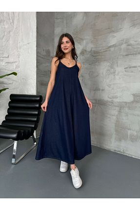 لباس سرمه ای زنانه بافتنی Elif Özbey Butik - کد 930143909