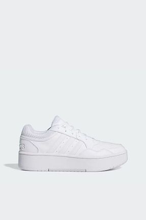 کفش اسنیکر سفید زنانه بند دار adidas - کد 820061042