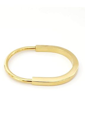 دستبند استیل (فولاد) طلائی استیل (فولاد) hena - کد 930298449