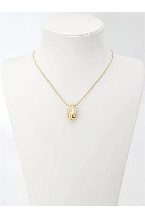 گردنبند استیل ( فولاد ) طلائی استیل (فولاد) hena - کد 930161028
