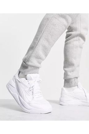 کفش اسنیکر سفید بچه گانه بند دار Puma - کد 813893257