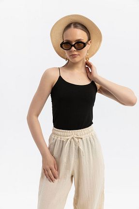 بادی مشکی زنانه یقه مربعی SOFT - کد 930170381