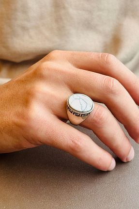 انگشتر نقره سفید مردانه 925 عیار Ring Of The King - کد 896665898