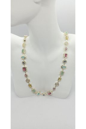 گردنبند استیل ( فولاد ) رنگی زنانه استیل (فولاد) ndjewelry - کد 930172830