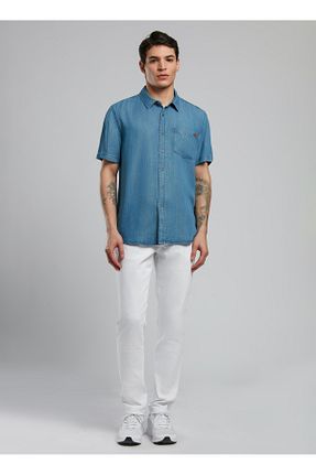 شلوار سفید مردانه پاچه ساده Lee Cooper - کد 930191879
