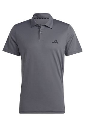 پولوشرت طوسی مردانه چرم adidas - کد 927842300