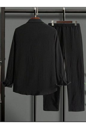 ست بالاتنه و پائین تنه مشکی زنانه تریکو Fifty Color - کد 930207611