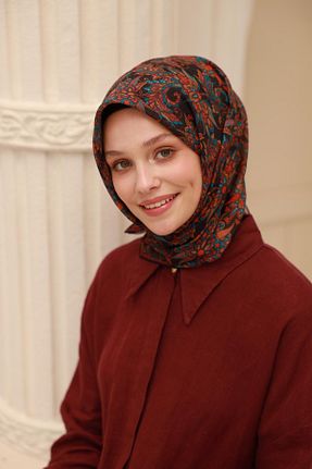 روسری مشکی پلی استر Silk Home - کد 930212157