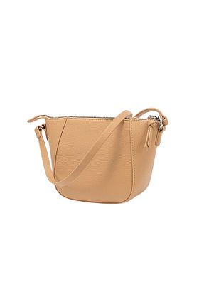 کیف دوشی نارنجی زنانه چرم مصنوعی David Jones - کد 929685151