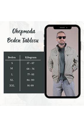 کت سبز مردانه اسلیم OHEPMODA - کد 921217232