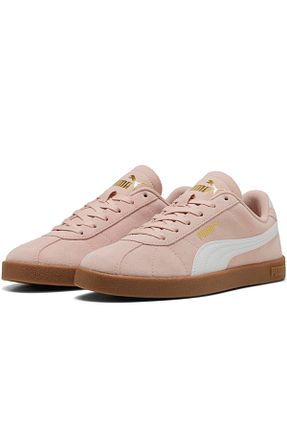 کفش اسنیکر صورتی زنانه بند دار Puma - کد 906020856