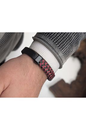 دستبند جواهر سفید مردانه زیرکن cheetah quality - کد 929633876
