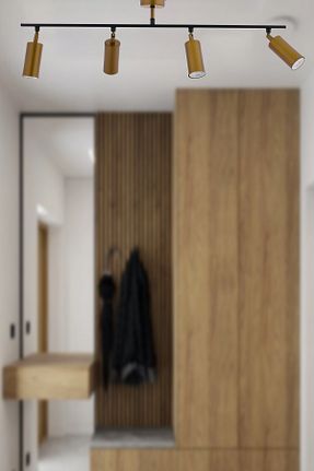 لوستر مشکی فلزی Step Aydınlatma - کد 816275324
