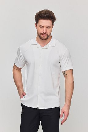 پیراهن سفید مردانه اسلیم فیت uygunuburada - کد 930366362