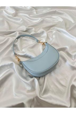 کیف دوشی آبی زنانه چرم مصنوعی Mia Collection - کد 930241458