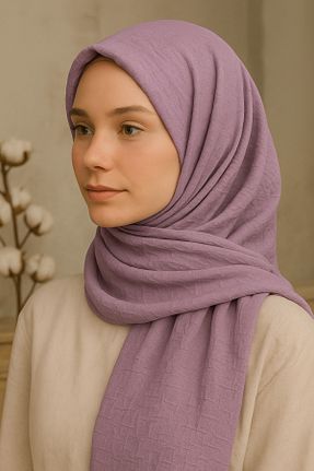 شال صورتی زنانه پنبه ای Rell Home - کد 930245361
