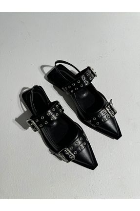 بابت مشکی زنانه چرم مصنوعی Eataly Shoes - کد 818212118