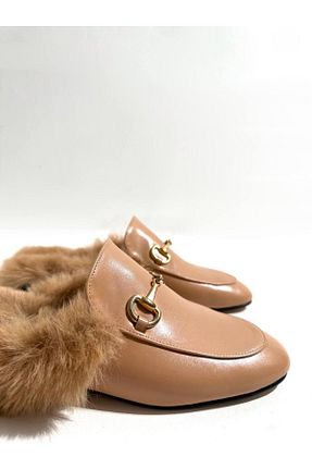 دمپائی بژ زنانه پاشنه پر Eataly Shoes - کد 771196079