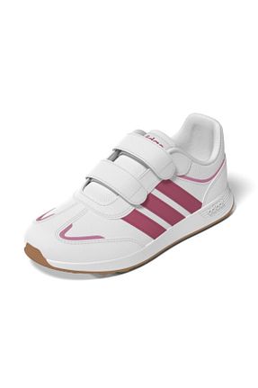 کفش اسنیکر سفید بچه گانه پارچه adidas - کد 862695571