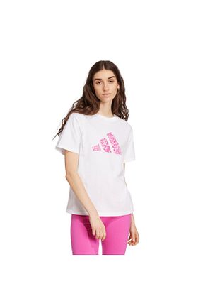تیشرت اسپرت سفید زنانه رگولار adidas - کد 887262840