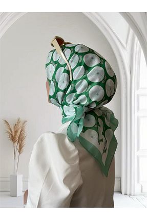 روسری سبز پلی استر ESSLERA - کد 930252740