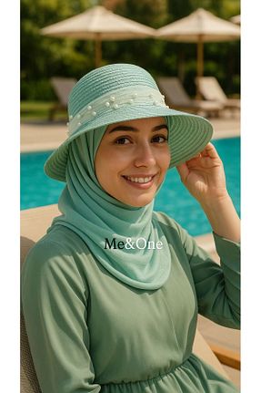 کلاه سبز زنانه Me&One - کد 930254684