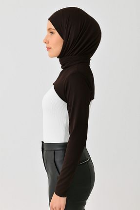 بادی قهوه ای زنانه یقه ماهیگیر mirach - کد 745751670