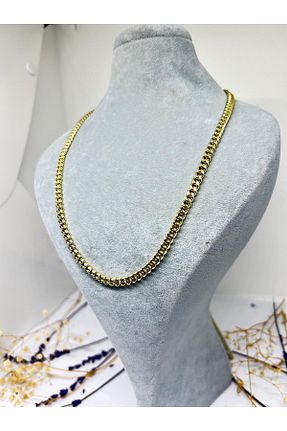 گردنبند جواهر زرد زنانه روکش طلا ısıkkonya - کد 930258188
