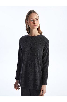 تونیک سبز زنانه اورسایز LC Waikiki - کد 930297373