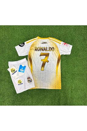 تیشرت اسپرت زرد بچه گانه پلی استر AJAX STAR - کد 930298221