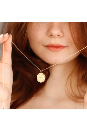 گردنبند نقره زرد زنانه 925 عیار ALTINTEMAS - کد 930297469
